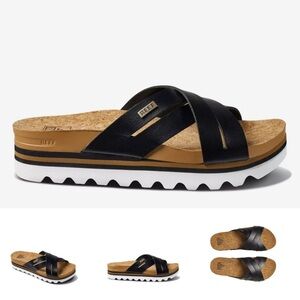 REEF Cushion Bloom Hi Slide Sandal, Comfy and Cute!